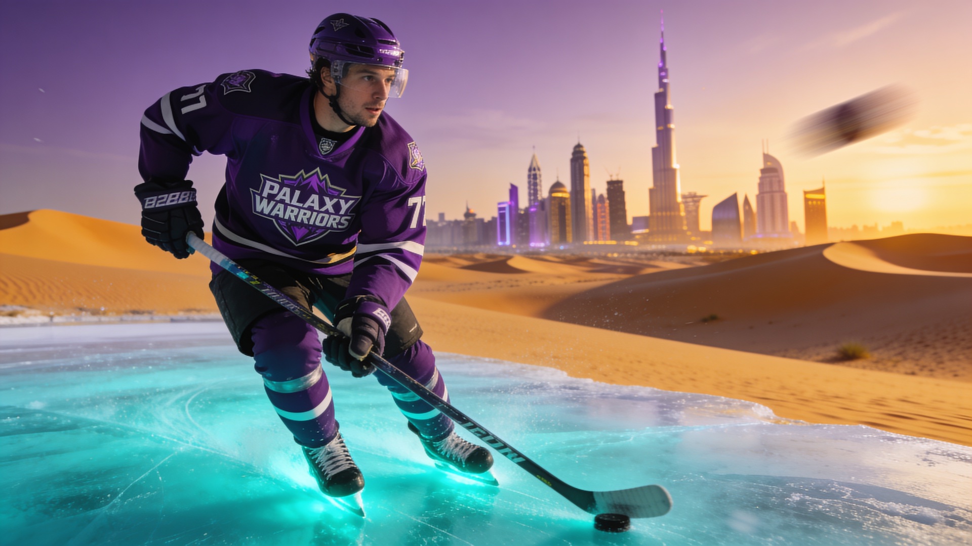 Galaxy Hockey Academy — хоккей в пустыне Дубая